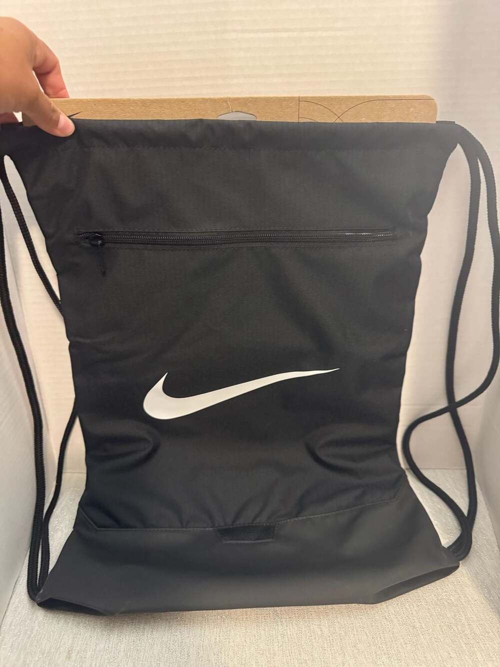 Nike Academy Drawstring Gym Sack Bag Black DM3978-010 MISC